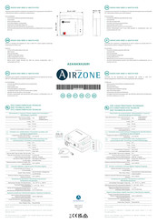 Airzone AZAI6KNX2GR1 Kurzanleitung