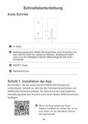 Huawei WiFi Mesh 3 Schnellstartanleitung