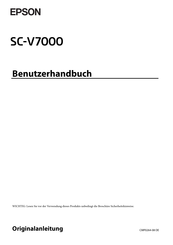 Epson SC-V7000 Benutzerhandbuch