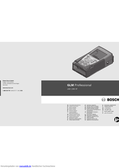 Bosch GLM Professional 150 Originalbetriebsanleitung
