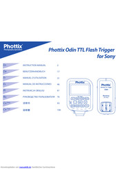 Phottix Odin Benutzerhandbuch