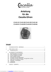 Cacalla C14-01-04 Anleitung