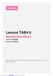 Lenovo TB-8504F Benutzerhandbuch