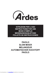ARDES 2440 Bedienungsanleitung