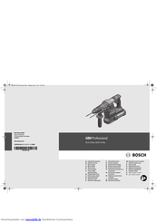 Bosch GBH Professional 36 V-LI Plus Originalbetriebsanleitung