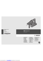 Bosch GBH Professional 18V-26 Originalbetriebsanleitung