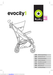 KIDDY evocity1 Bedienungsanleitung