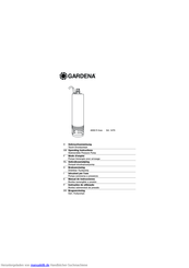 Gardena 4000/5 Inox Gebrauchsanweisung