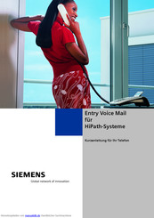 Siemens Entry Voice Mail Kurzanleitung