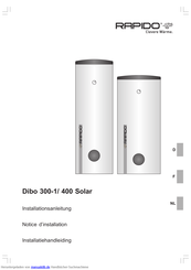Rapido Dibo 400 Solar Installationsanleitung