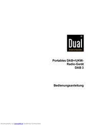 Dual DAB 3 Bedienungsanleitung
