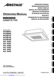 Fujitsu AIRSTAGEAUXB18L Bedienungsanleitung