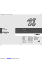 Bosch GSB Professional Originalbetriebsanleitung