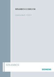 Siemens SINAMICS G130 Handbuch