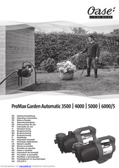 Oase ProMax Garden Automatic 3500 Gebrauchsanleitung
