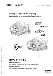 Baumer HMG 11 + FSL Montage- Und Betriebsanleitung