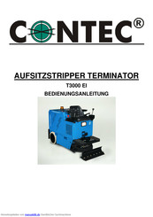 Contec Terminator T3000 EI Bedienungsanleitung