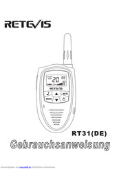 Retevis RT31 Gebrauchsanweisung