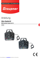 GRAUPNER Sim-Control 6 33006.M1 Anleitung