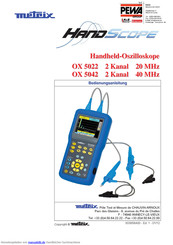 Metrix HandScope OX 5022 Bedienungsanleitung