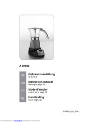 Coffemaxx JK40401 Gebrauchsanleitung