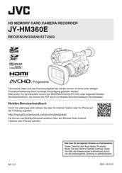JVC JY-HM360E Bedienungsanleitung