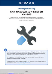 Xomax XM-46B Montageanleitung