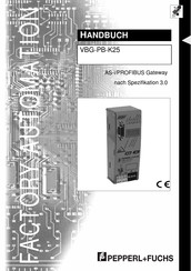 Pepperl+Fuchs VBG-PB-K25 Handbuch