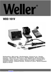 Weller WDD 161V Betriebsanleitung