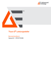 Advanced Energy Thyro-S Benutzerhandbuch