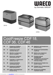 Waeco CoolFreeze CDF-18 Bedienungsanleitung