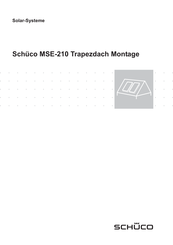 Schüco mse 210 Montageanleitung