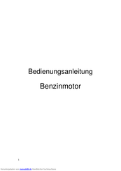 PTM Engines PTM 270 Bedienungsanleitung
