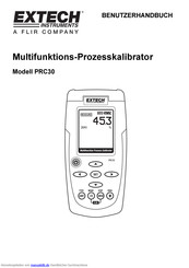 Extech Instruments PRC30 Benutzerhandbuch