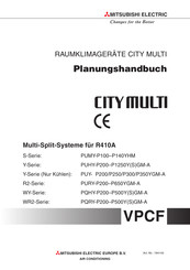 Mitsubishi Electric CITY MULTI PUMY-P100YHM Planungshandbuch