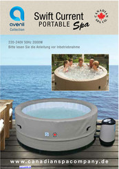 AVENLI Swift Current PORTABLE SPA Anleitung