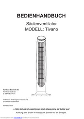 Hornbach Tivano Bedienhandbuch