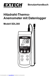 Extech Instruments SDL350 Benutzerhandbuch