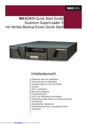 MAXDATA Quantum SuperLoader 3 Schnellstartanleitung