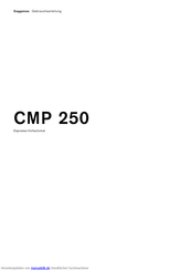 Gaggenau CMP 250 Gebrauchsanleitung