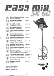 Schuller Easy Mix SX 60 Gebrauchsanweisung