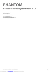 dji phantom Handbuch