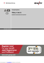 EWM TROLLY 38-2 E Betriebsanleitung