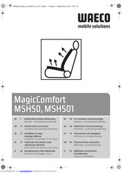 Waeco MagicComfort MSH501 Montageanleitung