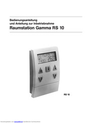 Gamma RS 10 Bedienungsanleitung
