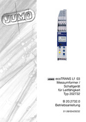 JUMO ecoTRANS Lf 03 Betriebsanleitung