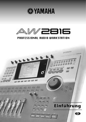 Yamaha AW2816 Einführung