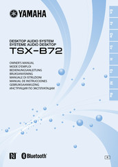Yamaha TSX-B72 Bedienungsanleitung
