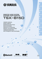 Yamaha TSX-B15D Bedienungsanleitung