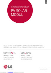 LG NeON 2 LG305N1C-A5 Installationshandbuch
